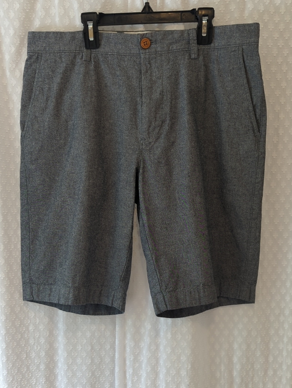 J. Crew Rivington Men's Shorts, Grey, 4 Pockets, 34W